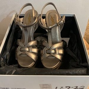 YSL Tribute Platform sandal